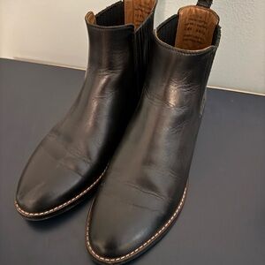 Thursday Boot Company Black Leather Ankle Boots